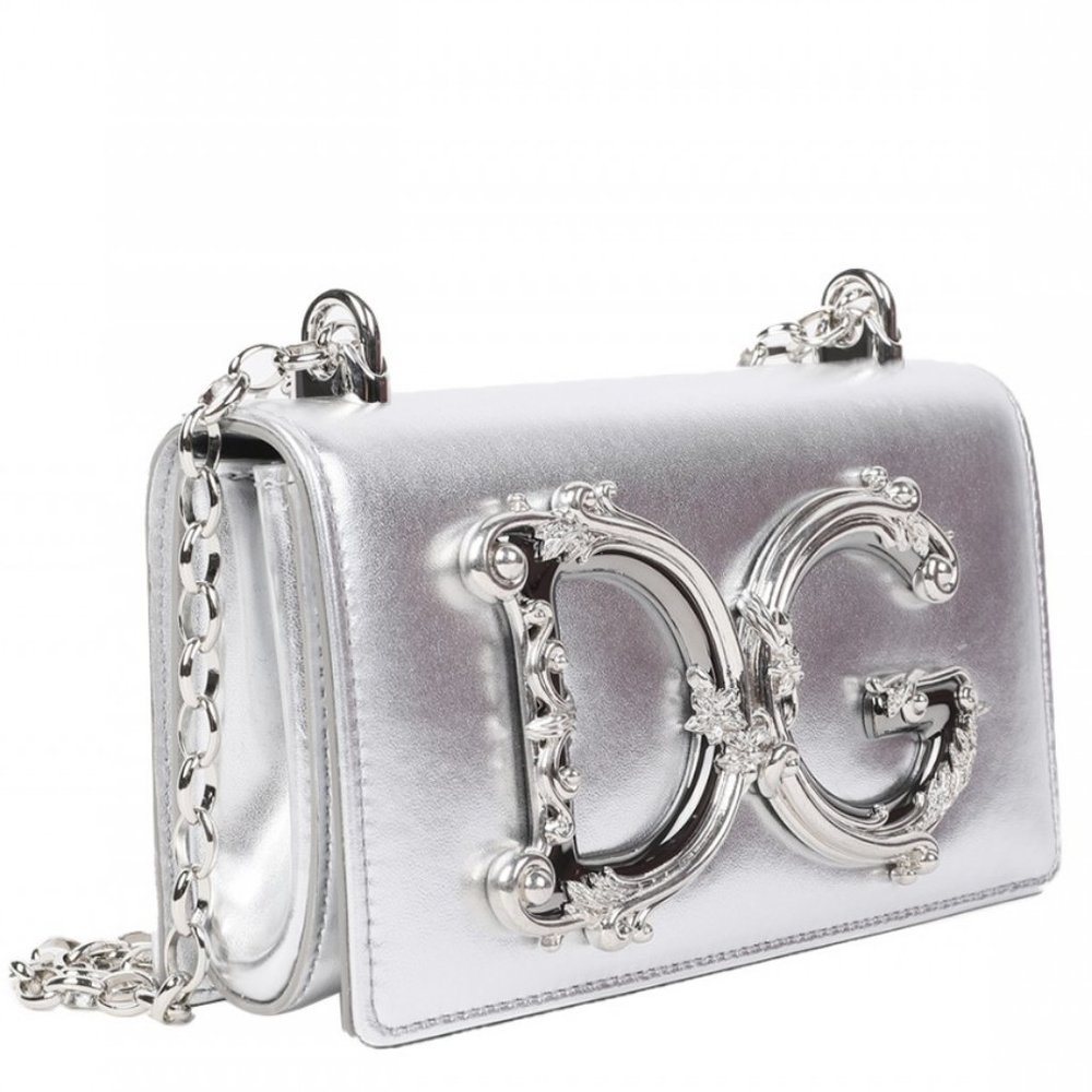 DOLCE&GABBANA DG GIRLS CROSSBODY CHAIN CLUTCH